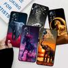 Cartoon Anime Animals For Xiaomi Mi 15 14 13 13T 12 12T 12S 11 11i 11T Pro Ultra Lite 5G Black Soft Phone Case