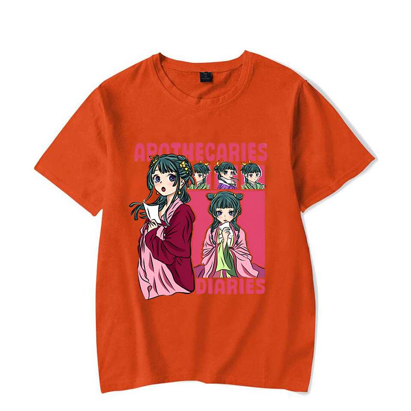 New Fuuny The Apothecary Diaries Printed Unisex Men's Women's Fashion Short Sleeve Maomao Casual Summer Tops Tees