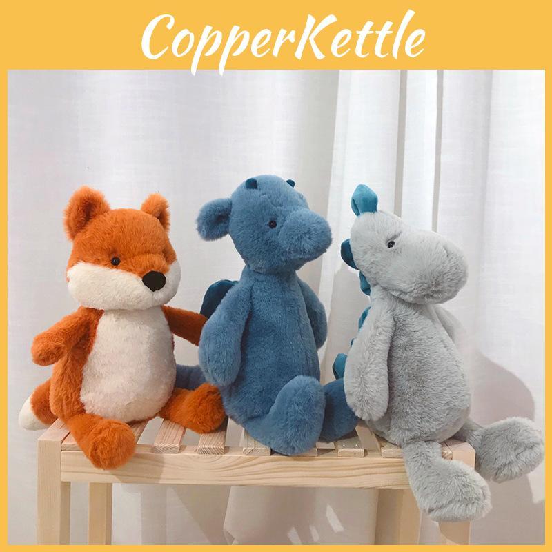 Dinosaur Toys Wyvern Tyrannosaurus Fox Plush Toy Stuffed Animals Doll Gift Kids