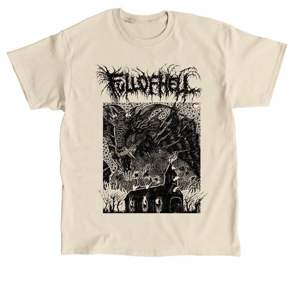 FULL OF HELL Band Goat Church Album Sand All Size S-5XL T-Shirt BT201 Unisex T-Shirt XXXXL