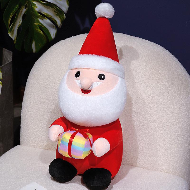 Cross-border Cute Santa Claus Plush Doll - Christmas Children's Ornament