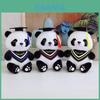 Charmantes Absolventen-Panda-Stofftier Niedliches Kuscheltier Mit Anpassbarem Logo