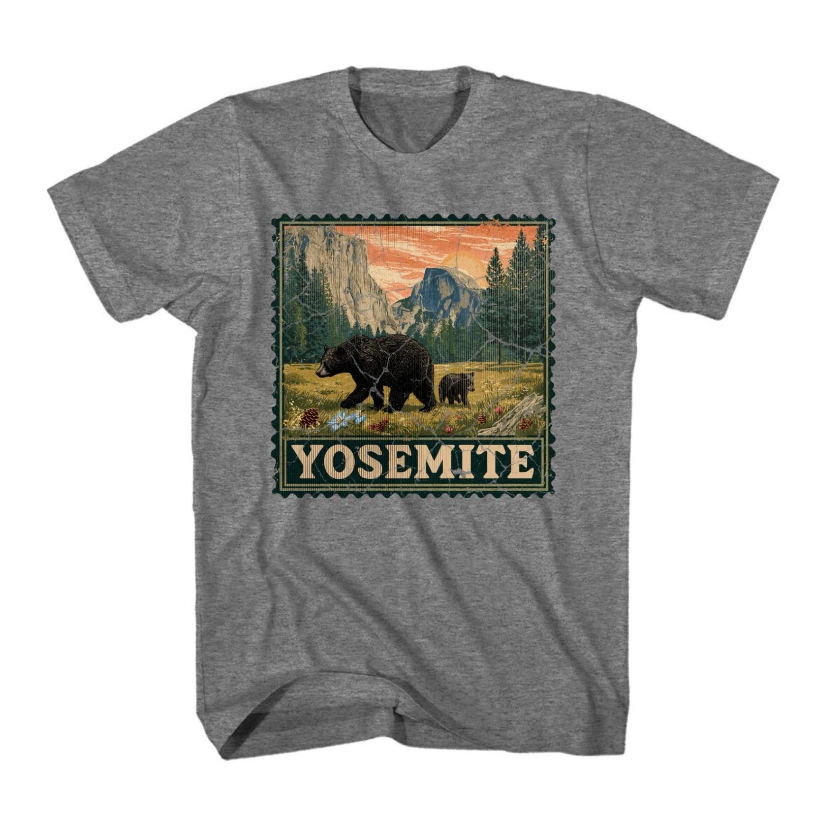 Yosemite National Park Shirt Half Dome Souvenir Shirt Stamp Outdoor Wildlife Tee XXXL