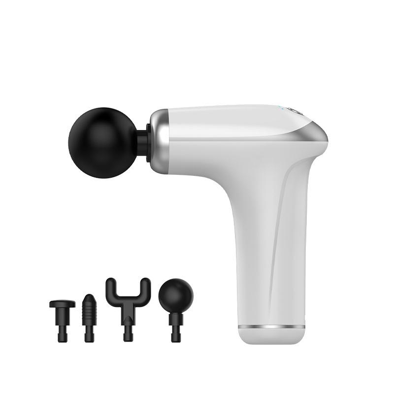 

Портативный умный мини-массажный пистолет белый