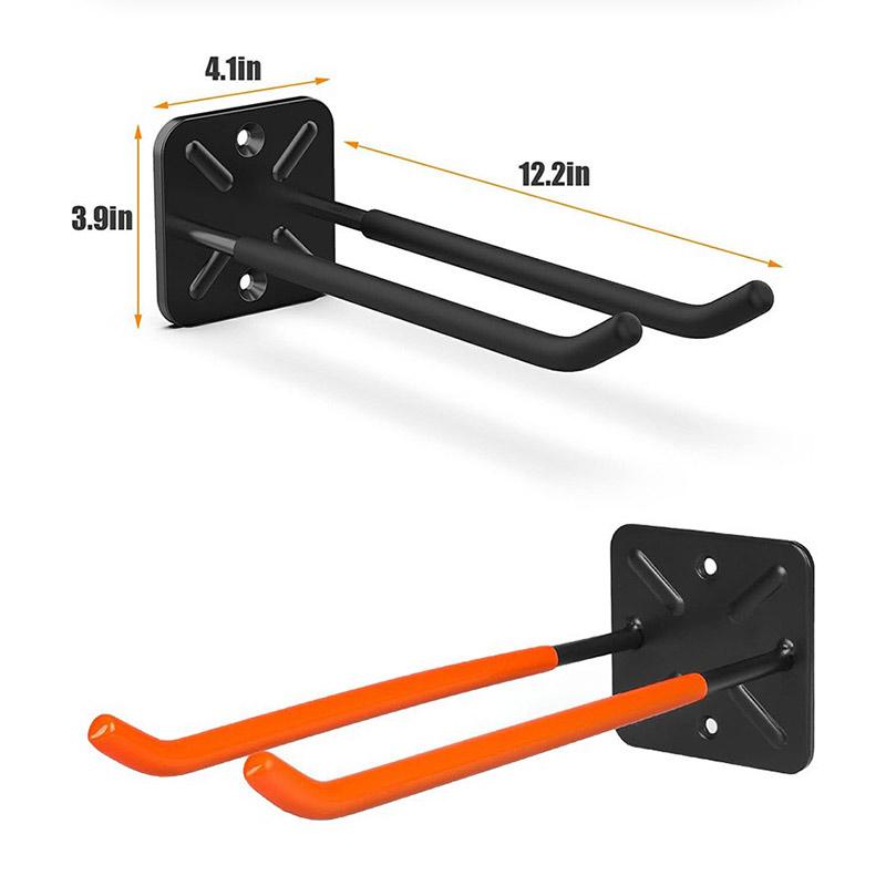 1PC Garage Storage Hook for Gardening Tools Wall-mounted Hook Organizer Shovel And Rake Holder for Home Garden Tool Organization