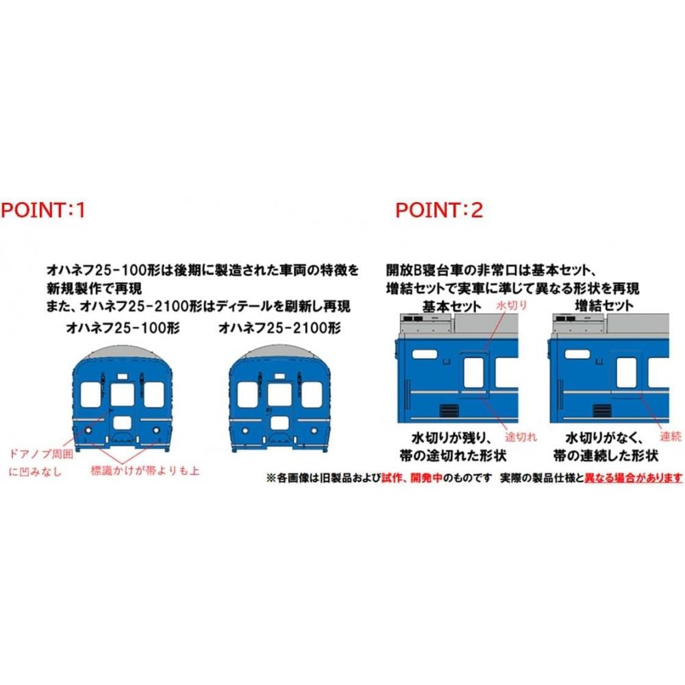Tomytec Tomix N Gauge Jr 24 Series 25 Type Naha expaNsioN Set Model Railway passeNger Car 98859
