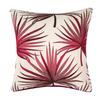 Pillow Case Skin-friendly Plant Pattern Polyester Decorative Sofa Cushion Cover for Home