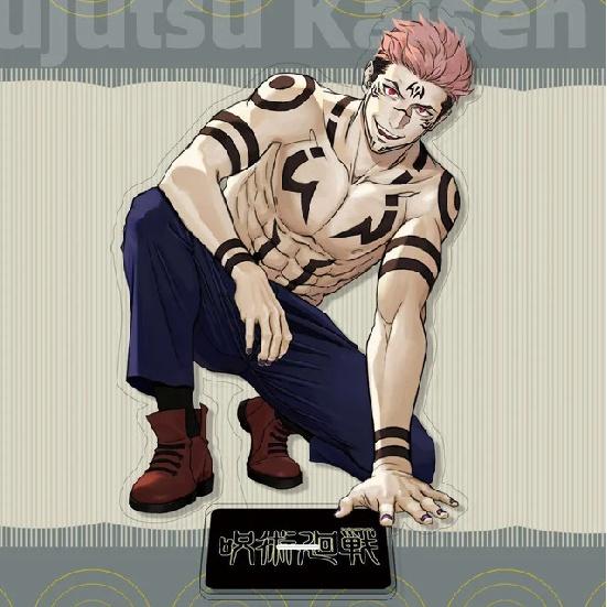 Аниме дзюдзюцу Кайсен фигурка Юджи Итадори косплэй акриловая подставка для аксессуаров — фото 19