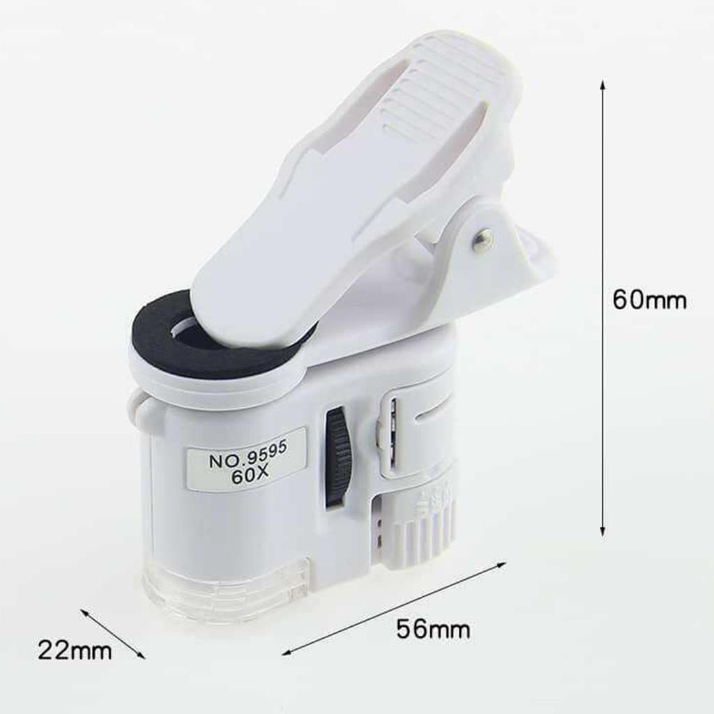 60X Mini φορητό μικροσκόπιο smartphone