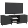 TV Stand in Black 150 x 31 x 50 cm Particleboard
