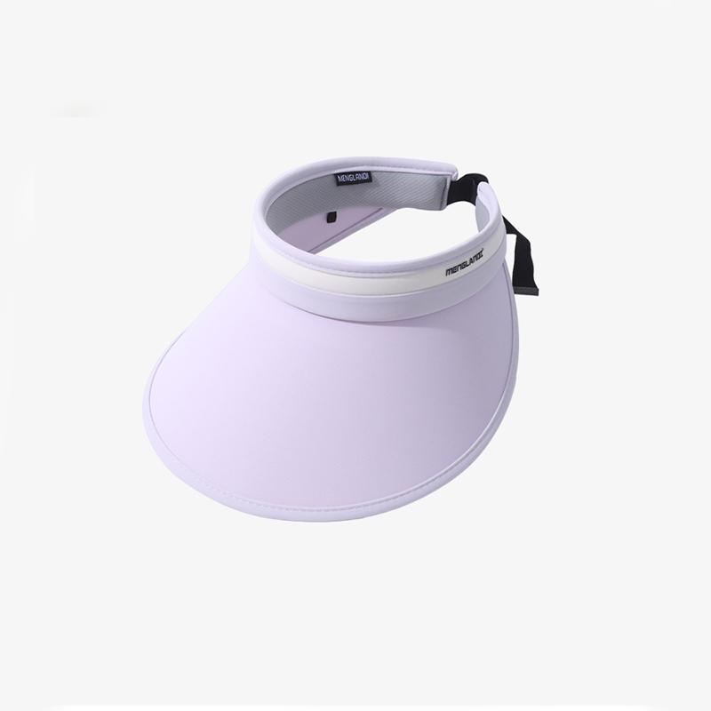 

Универсальная шляпа Минималистичная полоска Женские дышащие шляпы Солнцезащитная фиолетовый