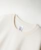 JEMUT Day Cut Crop Oversized Sweatshirt Cream Kjmt2648