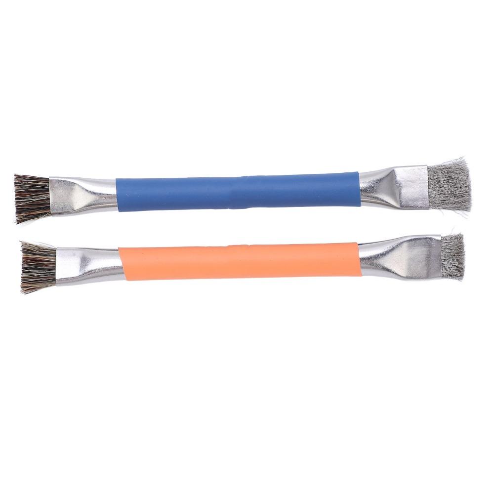 2 szt. Metalowy uchwyt Antystatyczna szczotka do czyszczenia