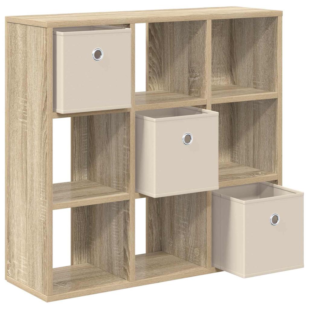 Sideboard with Drawers Sonoma Oak 73.5 x 24 x 69.5 cm