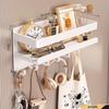 Handun Magnetic Entryway Storage Rack with Hooks