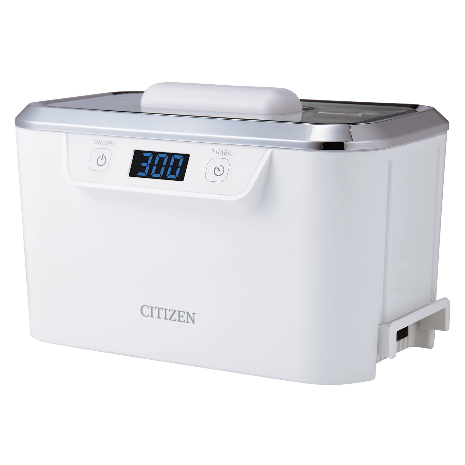 

Citizen SWT710 Ultrasonic Cleaner for Overheating Safety Ring Timer Hay Fever Watches, Eyeglasses, Accessories, Prevention, Design, Thermostat, белый