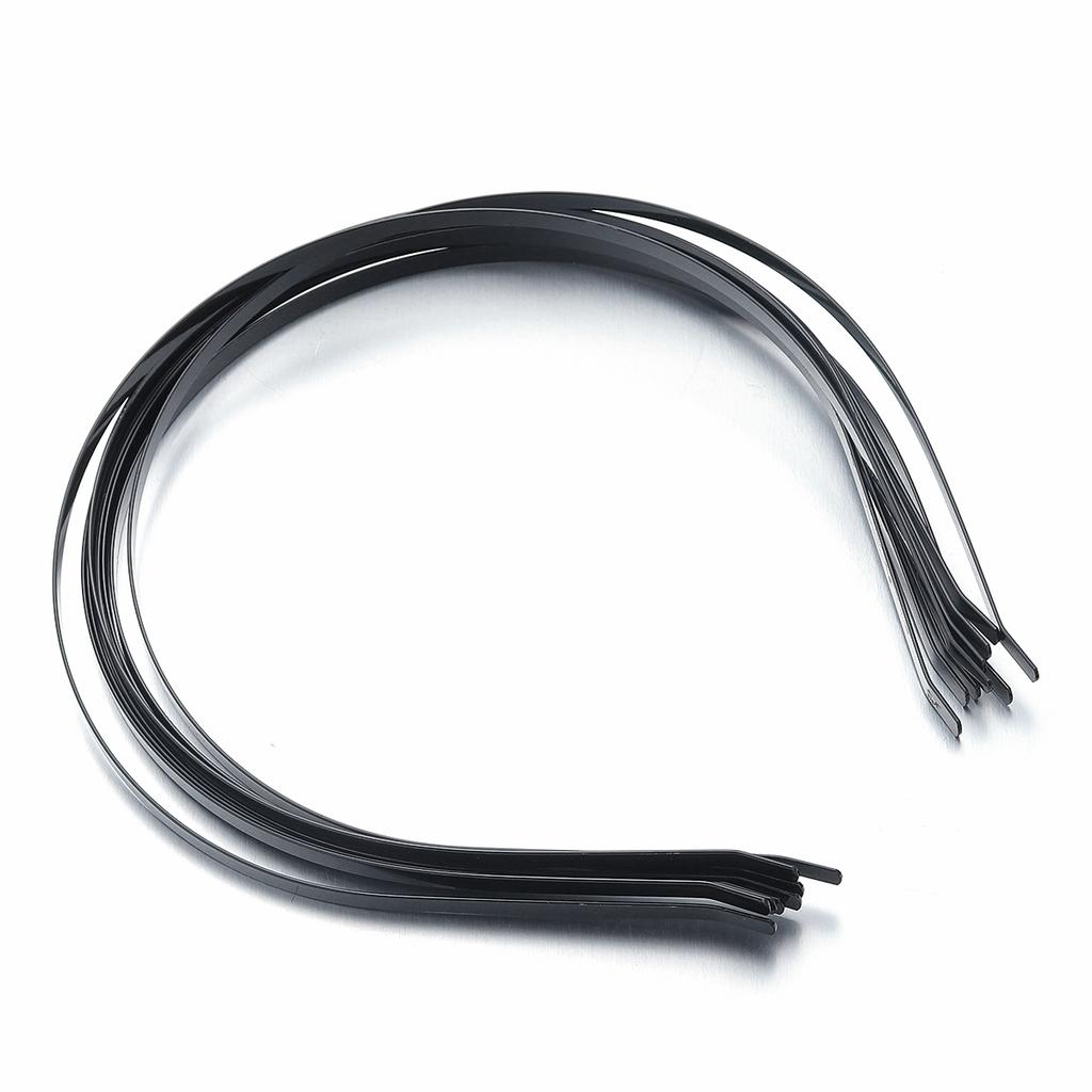 10Pcs Metal Headband 11x14cm Simple Headband Hair Fixing Head Hoop Unisex Headband for DIY Making Hairband Accessories Wholesale