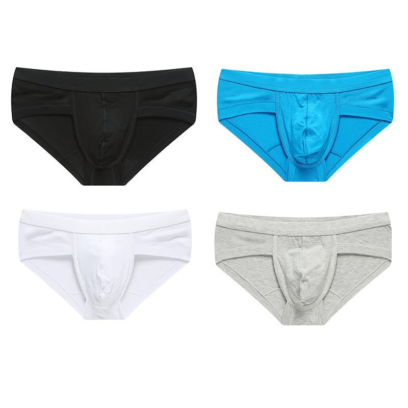 Men's Breathable Triangular Underwear Youth Students' Simple and Comfortable Sexy Shorts