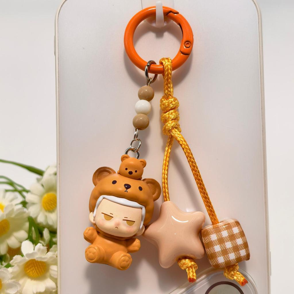 Pajama Series Cute Braided Phone Charm & Backpack Hugging Accessory
