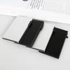 Hand-Push Aluminum Card Holder: Anti-Theft RFID Blocking, Anti-Degaussing, Automatic Pop-Up Credit Card Sleeve