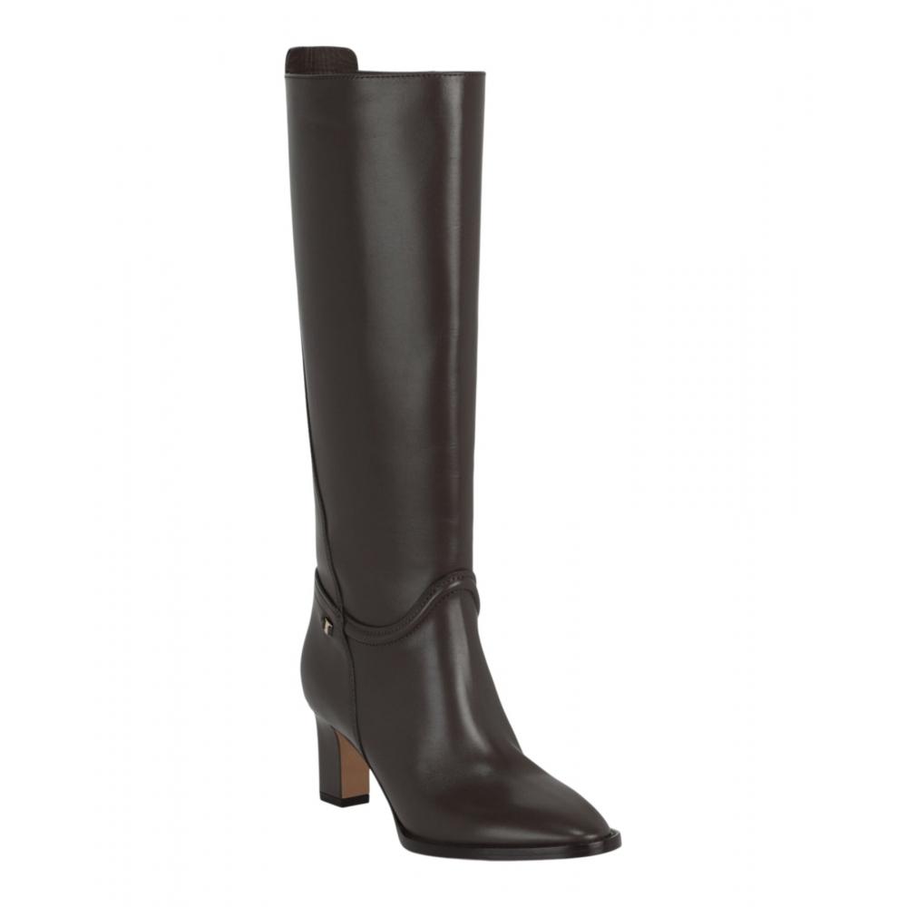 Salvatore Ferragamo Torris Knee Length Boots Brown