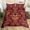 Bedding Set Digital Print Comfortable Duvet Cover for Home Bedroom Decoration, 1 Duvet Cover and 2pillowcase with Zippers