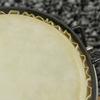 Wooden Bongo Drum Set diameter 7.75" & diameter 7" w/ Drum Head, Percussion Instrument, Drums, Tuning Wrench For Adults Beginners
