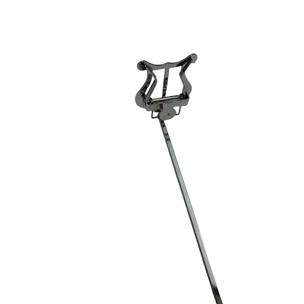 Portable Flute Sheet Music Stand & Marching Clip for Woodwind Instruments