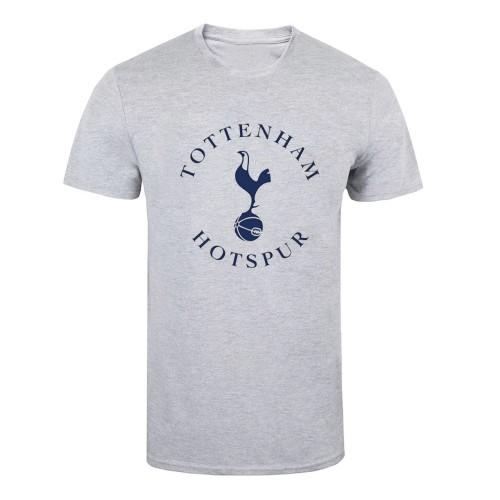 Tottenham Hotspur FC Unisex Adult Crest T-Shirt M gris