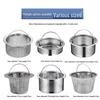 Stainless Steel Fine Mesh Drain Basket for Kitchen Sink