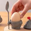 Toy,2 Pack Egg Cups Toy,Kitchen Decoration, Room Decoration, Home Decoration Ornaments, Egg Holder,Soldier-Shaped Egg Cup Holder, Funny Egg Soldiers