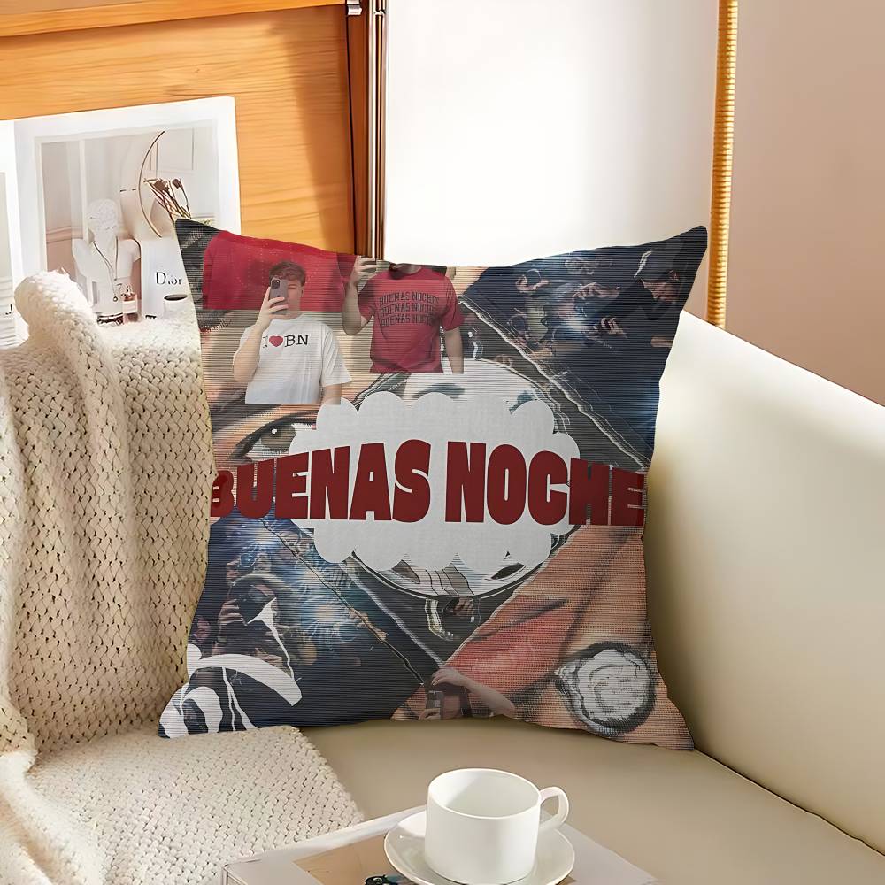 Popular Reggaeton Singer Q-Quevedo Cushion Cover Pillow Cover Decor Pillowcase Printed Cushion Case For Couch