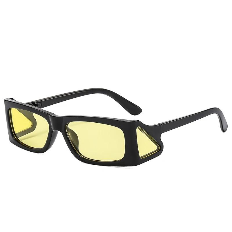  Fashion Unique Small Square Sunglasses Women Retro Brand Designer Men Trending Punk Sun Glasses UV400