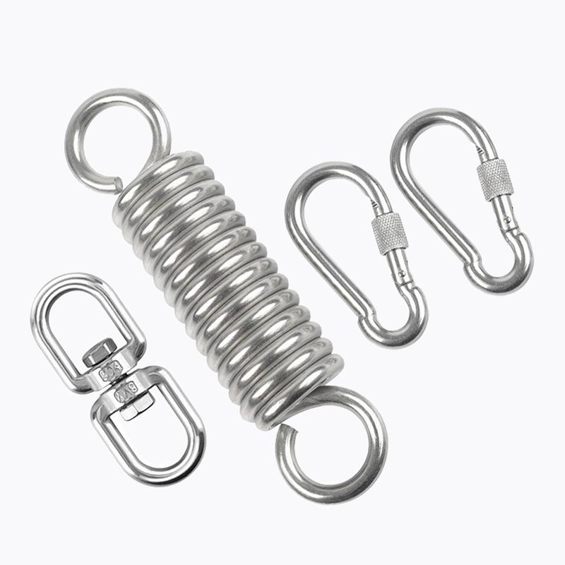 Heavy Duty Hanging Chairs Spring Hammock Springs Stainless Steel Spring Coil Swing Outdoor Hammock Torsion Suspen Hook Spring