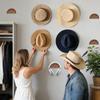 Cowboy Hat Rack Cap Storage Organizer Wall Mount Hat Holder Organizer For Home Entryway Bedroom Closet Garage Door Doorway Rv