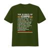 October November Scorpio Nutrition Facts Zodiac Sign T Shirt Vintage Fashion Stretched Homme Designer Clothes Streetwear
