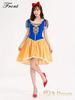 R-Dream Snow White Costume, Adult Dress, Halloween Costume, Cosplay, Mermaid Skirt, Snow White Princess Costume, Women's (Size L)