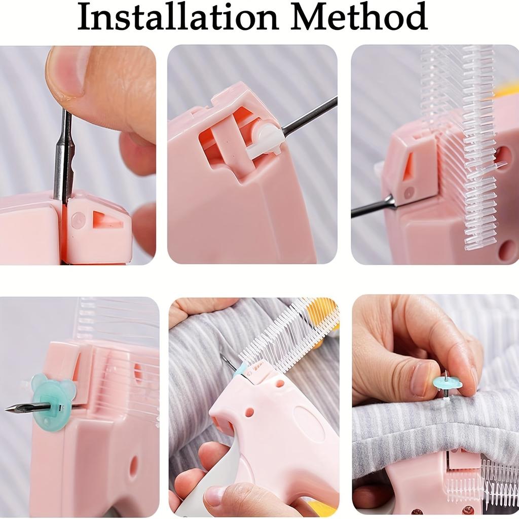 Instant Fix Micro Stitch Gun Portable Clothing Repair Tool for Quick Hemming Quilt Durable Sewing Gun For DIY Crafters Beginner