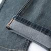 JOW Men's Vintage Washed Cotton Stretch Denim Jeans
