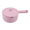 Household Vegetable Drainer Manual Salad Dehydrator Vegetable Washing Basket for KitchenPink