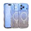 Sparkling Wireless charge case back cover for iPhone 17/17 Air/17 Promax, For iPhone 13/14 Plus/15/16E Bling Bling Phone Case