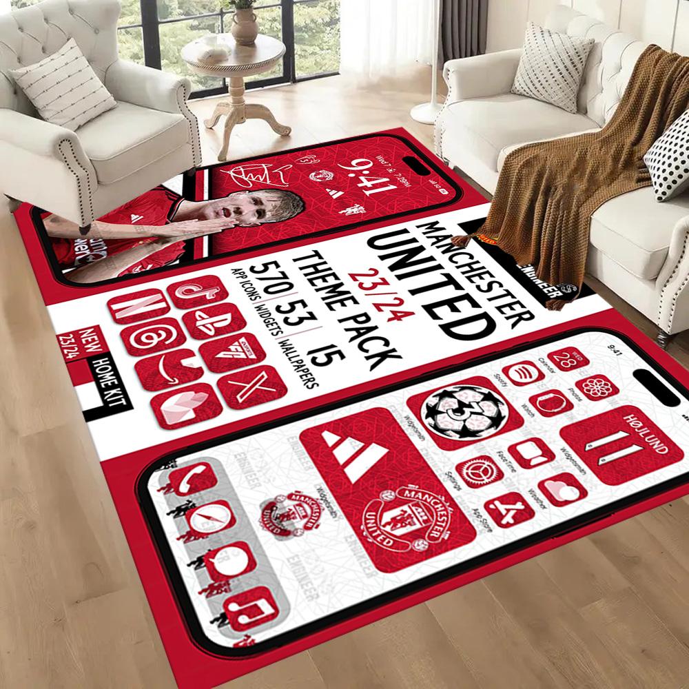 Manchester Floor Rug Office Rug Perfect For Kitchen Bedrooms Game Room Entryway Antislip Rug Decorate Offices Best For Christmas
