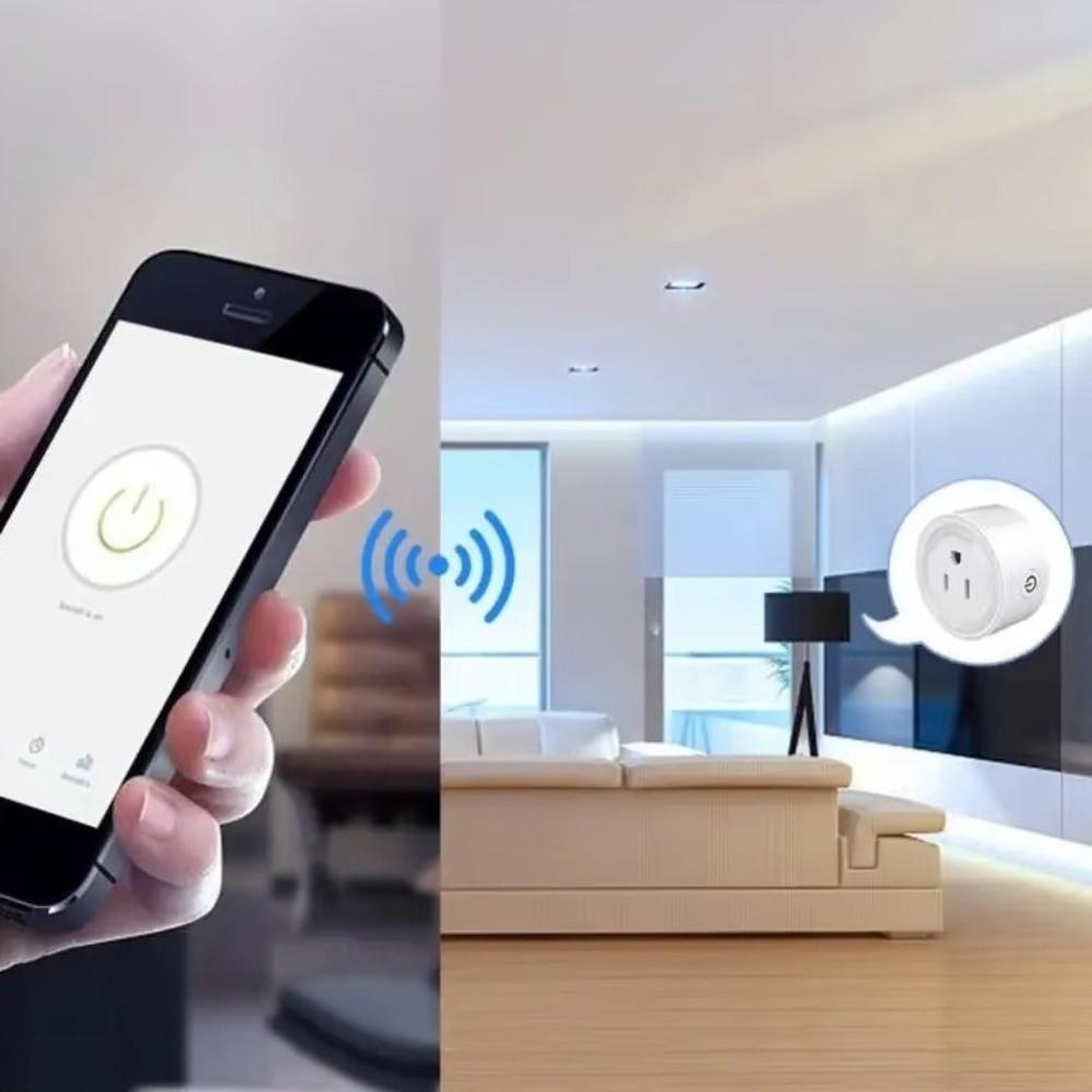 110-240V Smart Wifi Socket US Plug Smart Plug Outlet Wireless Timer Switch  Office