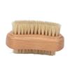 Wooden Handle Double Sided Nail Brush Manicure Pedicure Scrubber  Dead Skin And Cuticle Exfoliation