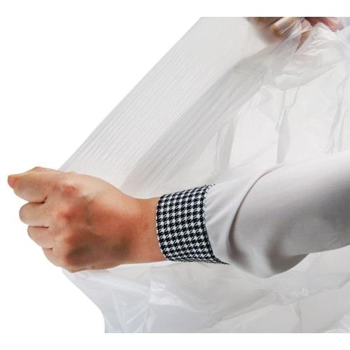 Nippon Giken Kogyo Garbage Bags, Trash Can Accessories, Semi-Transparent, 45L, Tough Garbage Bags, 50-Count, TA-5