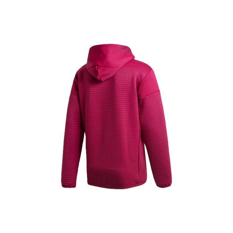 adidas Mzne Coldrdy Bluza z kapturem Męskie Top Czerwony FS7214