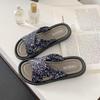 Women's 2025 New Style Flat Bottom Chinese-Style Summer Flip-Flops - Soft Surface Sandals for Pregnant Women