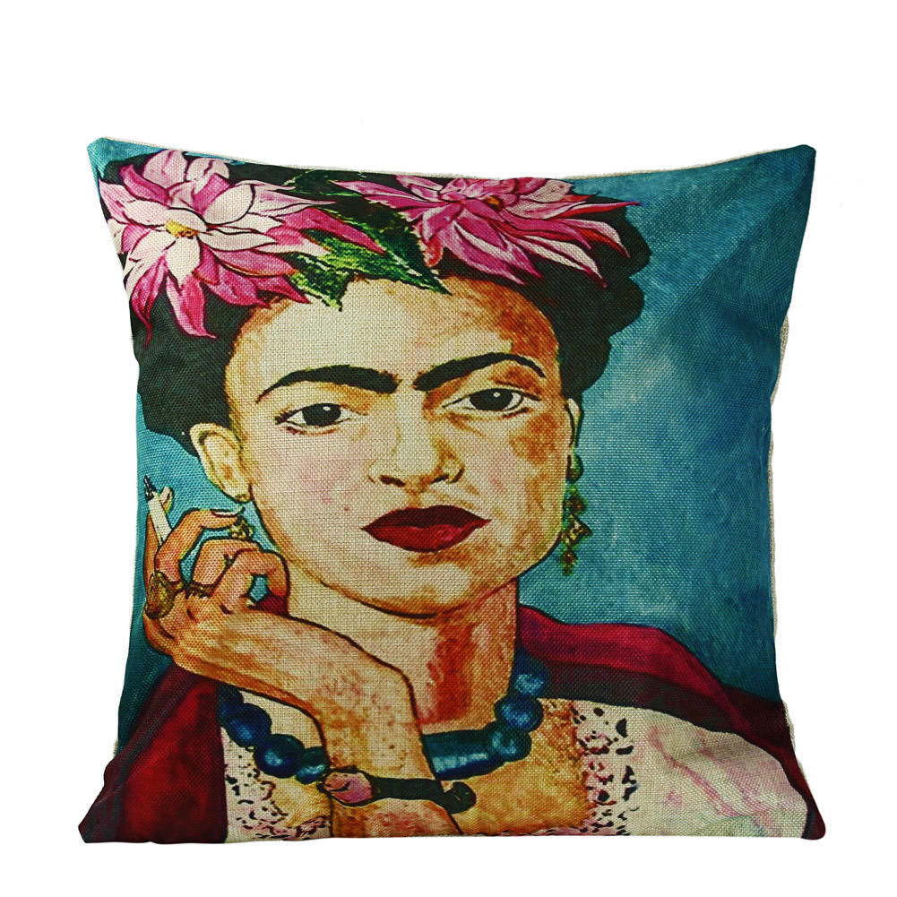 frida pillow covers