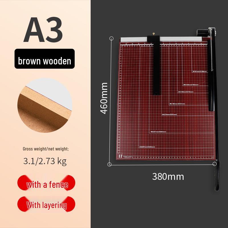 A4 Guillotine Paper Cutter for Office and Home