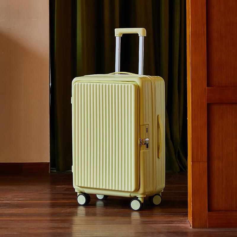 KarLot Front-Opening Expandable Travel Luggage 26 inch